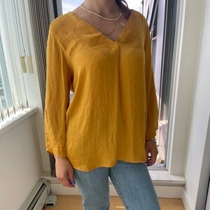 Yellow blouse